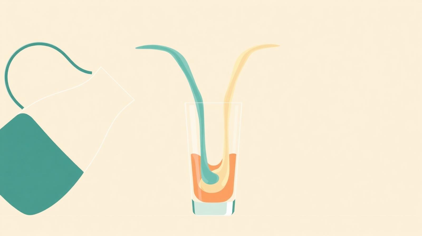 Illustration of two streams of liquid pouring from separate carafes into a single glass, representing commingling of separate and community property